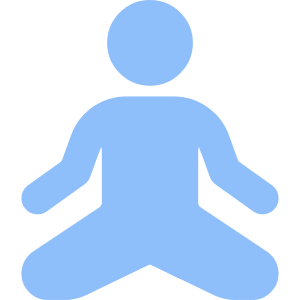 Meditation Icon from Core Flat Set