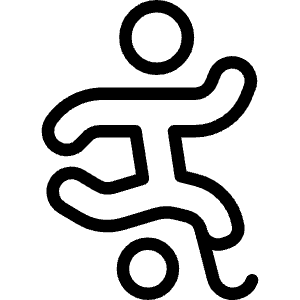 Paralympics Football Icon from Ultimate Light - Free Set