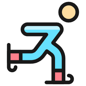 Skating 1 Icon from Ultimate Colors - Free Set