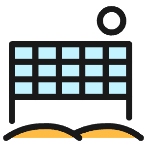 Volleyball Net Icon from Ultimate Colors - Free Set