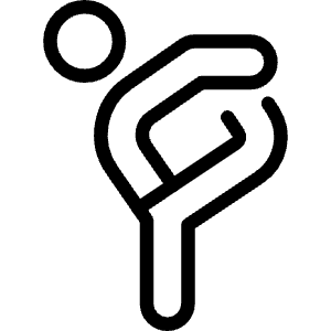 Yoga Back Stretch 1 Icon from Ultimate Light - Free Set