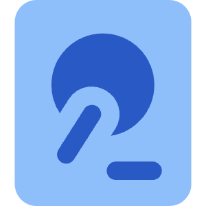 Hard Disk Icon from Core Flat Set