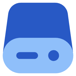 Hard Drive 2 Icon from Core Flat Set