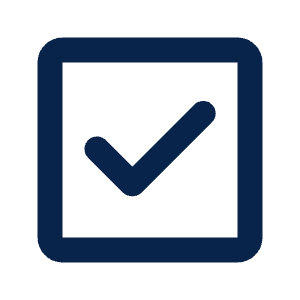 Checkbox Line Icon from Mingcute Line Set