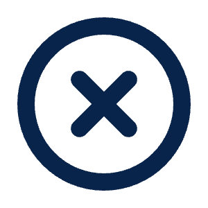 Close Circle Line Icon from Mingcute Line Set