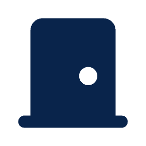 Door Fill Icon from Mingcute Fill Set