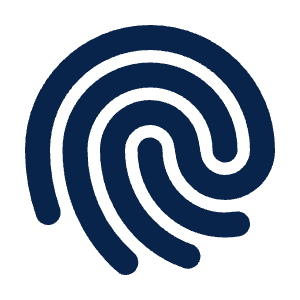 Fingerprint 2 Line Icon from Mingcute Line Set