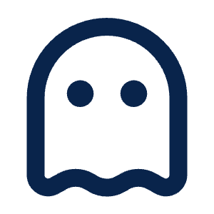 Ghost Line Icon from Mingcute Line Set