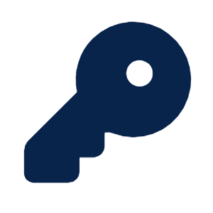 Key 2 Fill Icon from Mingcute Fill Set