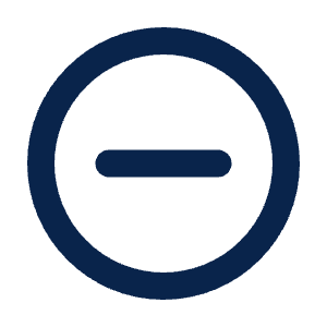Minus Circle Line Icon from Mingcute Line Set