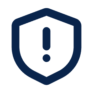 Safe Alert Line Icon from Mingcute Line Set