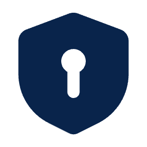 Safe Lock Fill Icon from Mingcute Fill Set