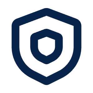 Safe Shield Line Icon from Mingcute Line Set