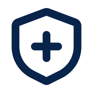 Shield Line Icon from Mingcute Line Set