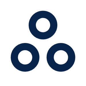 Three Circles Line Icon from Mingcute Line Set