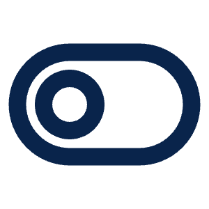 Toggle Left 2 Line Icon from Mingcute Line Set
