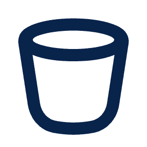 Wastebasket Line Icon from Mingcute Line Set