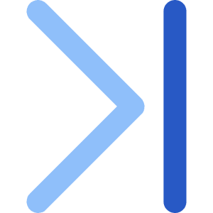 Arrow Chevron Last Page Icon from Core Flat Set
