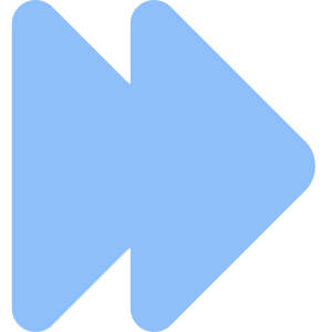 Double Tailless Triangle Arrow Right Icon from Core Flat Set
