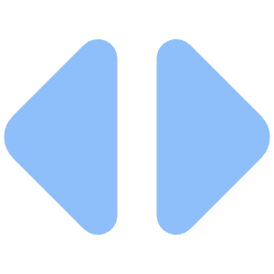 Tailless Triangle Arrow Expand Horizontal Icon from Core Flat Set