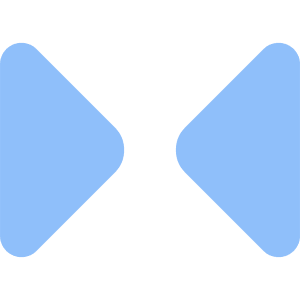 Tailless Triangle Arrow Shrink Horizontal 1 Icon from Core Flat Set