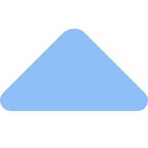 Tailless Triangle Arrow Up 1 Icon from Core Flat Set