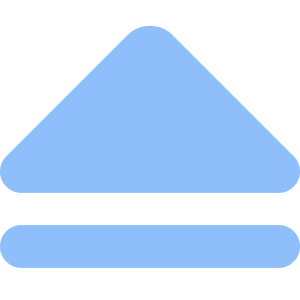 Tailless Triangle Arrow Up 2 Icon from Core Flat Set