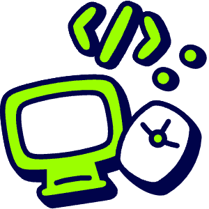 Coding Icon from Stickies Duo - Free Set