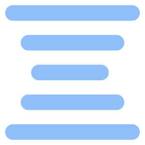Align Center Icon from Core Flat Set