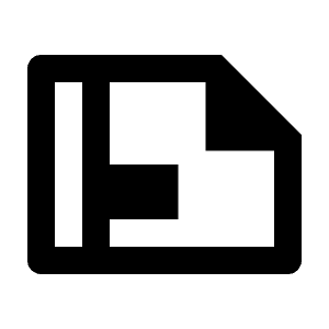 Align Margin Horizontal Icon from Outlined Line - Material Pro Free Set