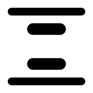 Align Space Around Icon from Rounded Line - Material Pro Free Set