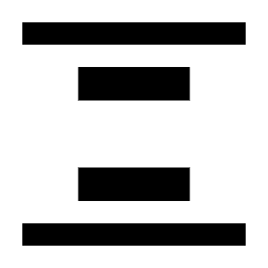 Align Space Around Fill Icon from Sharp Fill - Streamline Material Free Set