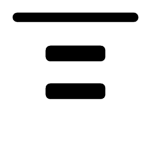 Align Start Fill Icon from Rounded Fill - Material Symbols Set
