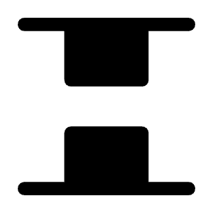 Align Stretch Icon from Rounded Line - Material Symbols Set