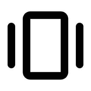 Amp Stories Icon from Rounded Line - Streamline Material Free Set