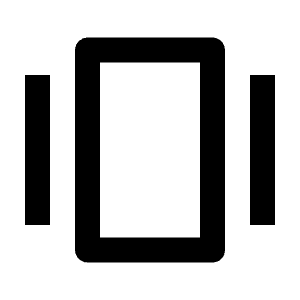 Amp Stories Icon from Outlined Line - Streamline Material Free Set