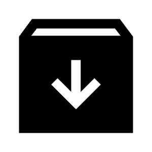 Archive Fill Icon from Sharp Fill - Material Symbols Set