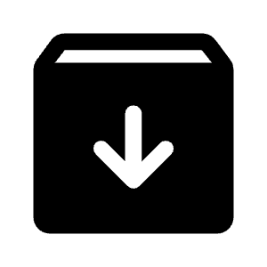 Archive Fill Icon from Rounded Fill - Material Symbols Set