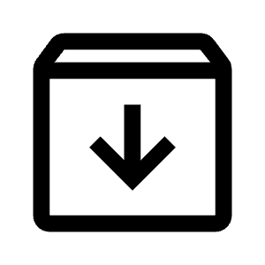 Archive Icon from Outlined Line - Material Symbols Set