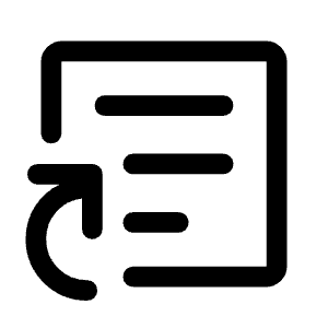 Article Shortcut Icon from Rounded Line - Material Symbols Set