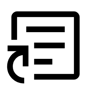 Article Shortcut Icon from Outlined Line - Material Symbols Set