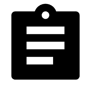 Assignment Fill Icon from Outlined Fill - Streamline Material Free Set