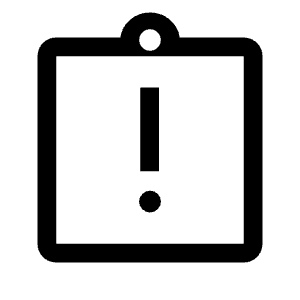 Assignment Late Icon from Outlined Line - Material Symbols Set