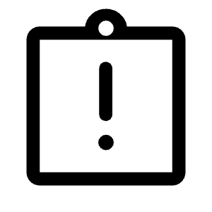 Assignment Late Icon from Rounded Line - Material Symbols Set