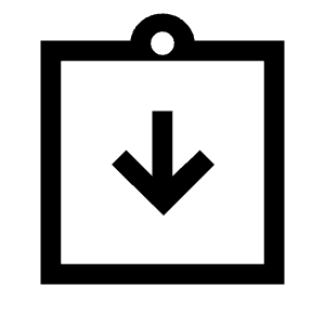 Assignment Returned Icon from Sharp Line - Material Symbols Set