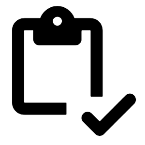 Assignment Turned In Icon from Rounded Line - Streamline Material Free Set