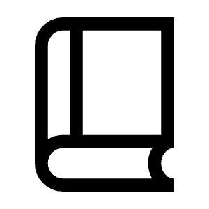 Book 2 Icon from Sharp Line - Material Symbols Set