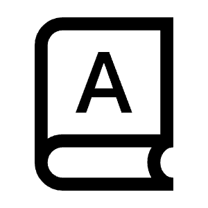 Book 3 Icon from Sharp Line - Material Symbols Set