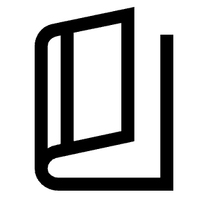 Book 5 Icon from Outlined Line - Material Symbols Set