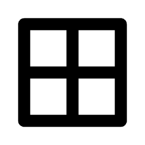 Border All Icon from Outlined Line - Streamline Material Free Set